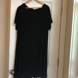 Black swing dress